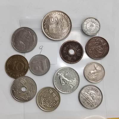 PCAI钱币17-605 外国硬币小专场 - 外国硬币一组  9