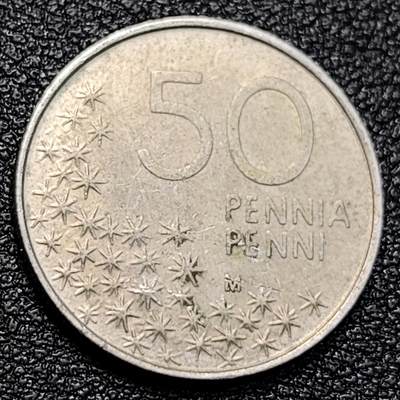 泉币菌-第129场-精品福利场（本场拍品多，请提前出价） - 北极熊 芬兰50芬尼硬币 直径20MM 