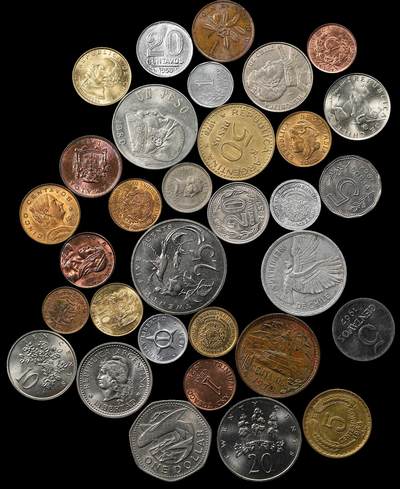 修遠堂世界钱币第九十三期 - 未流通拉美现代币一组