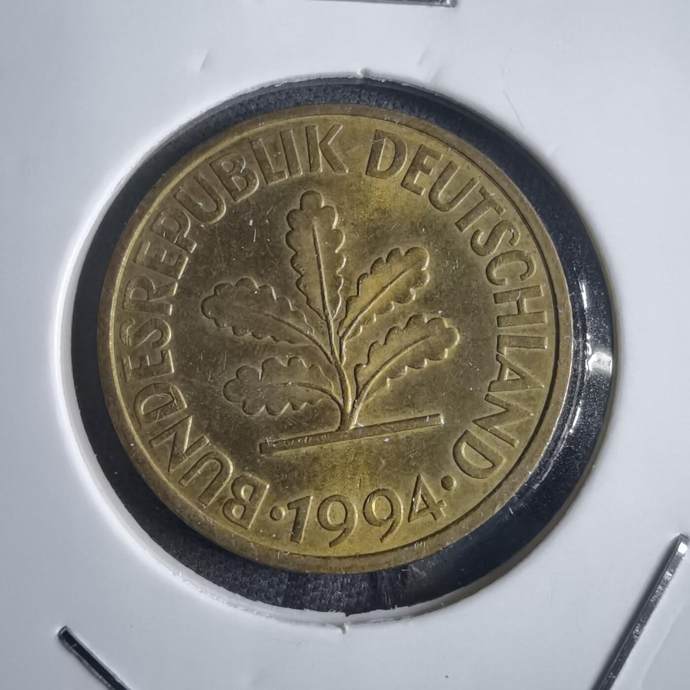 沼泽如烟--第905场 德国1994年10芬尼