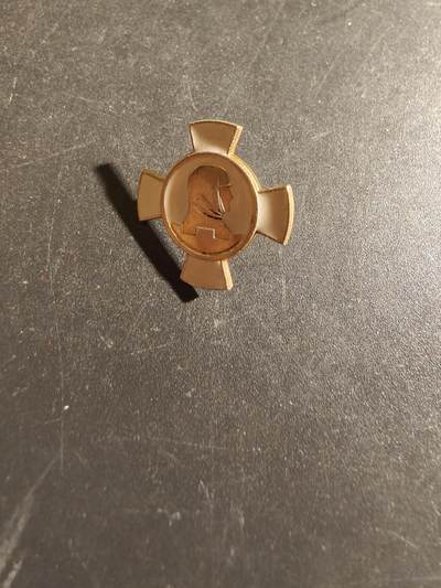 老王徽章第163期 13-15日三场连拍 16日统一发货  13、14日结束后可寄存 - 芬兰退伍军人联合会徽章     830银镀金    2g