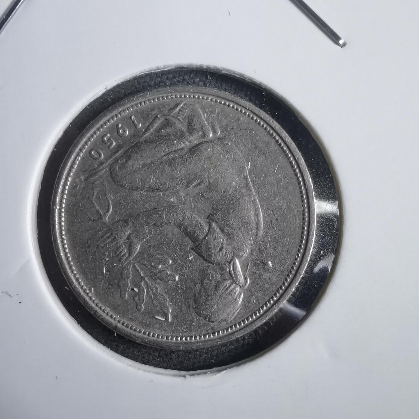 沼泽如烟--第905场 德国1950年50芬尼