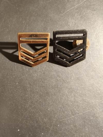 老王徽章第163期 13-15日三场连拍 16日统一发货  13、14日结束后可寄存 - 美国士官金属军衔一组