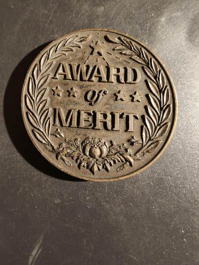 老王徽章第163期 13-15日三场连拍 16日统一发货  13、14日结束后可寄存 - 美国功绩纪念章     直径62mm.    重量92.4g
