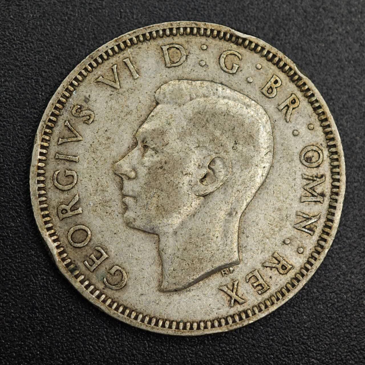 【淘币小摊】实时拍第七百九十六拍   小银币场   满百包邮可预留二周 每周一统一发货   英国1939年乔治六世一先令银币