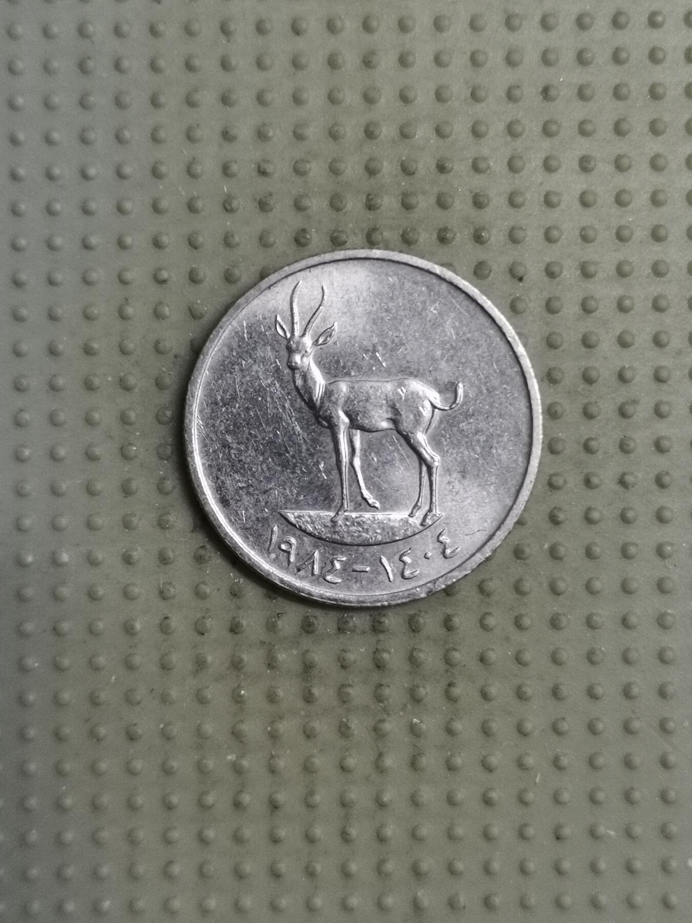 2025年第117场各国散币拍卖（总第117场） 阿联酋1984年25费尔