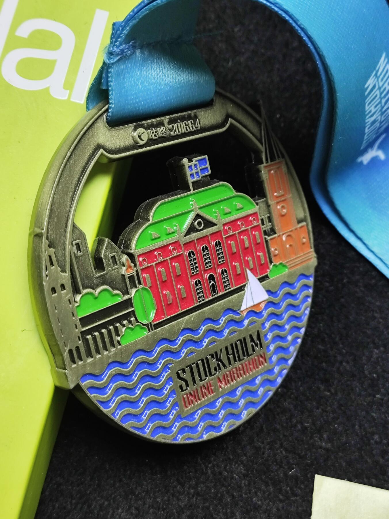 体育马拉松奖牌