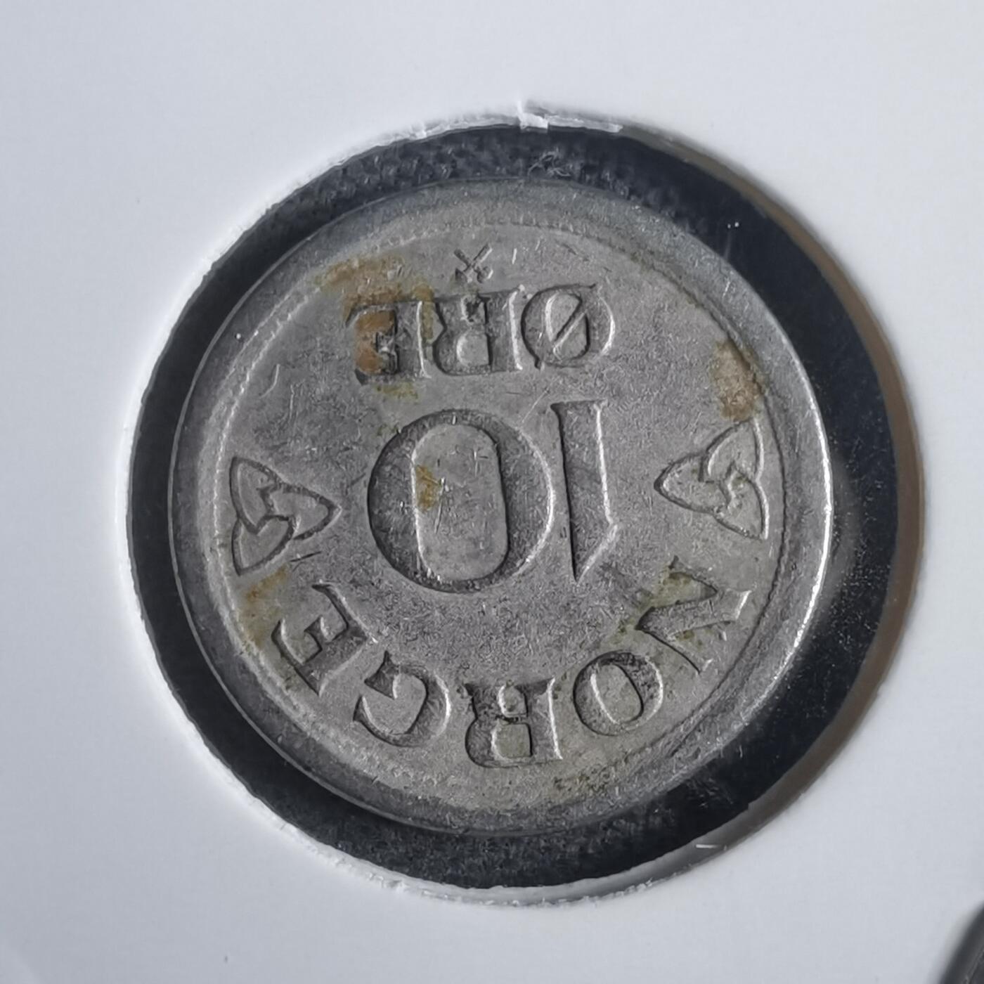 沼泽如烟--第905场 挪威1957年10欧尔