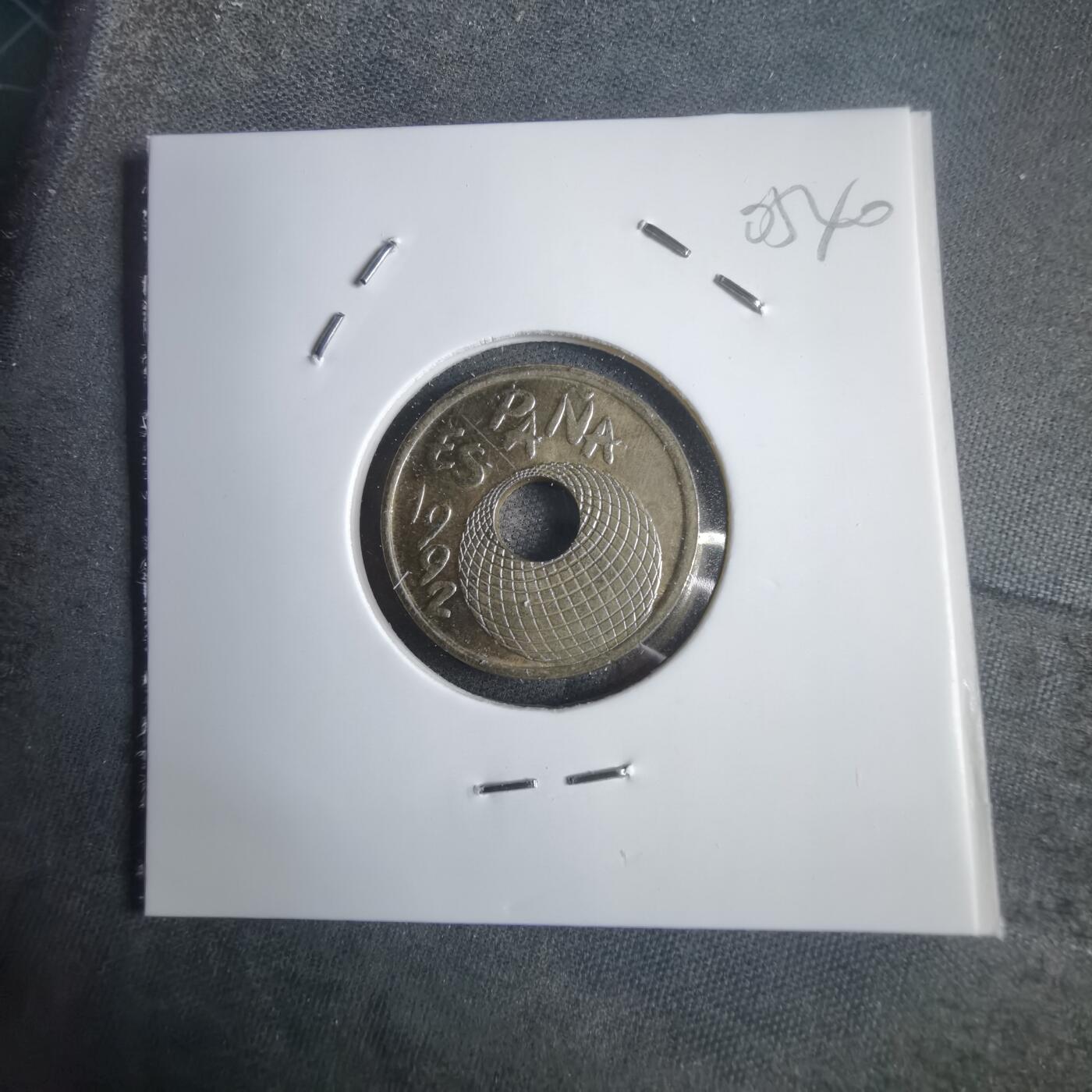 沼泽如烟--第905场 西班牙1992年25比塞塔