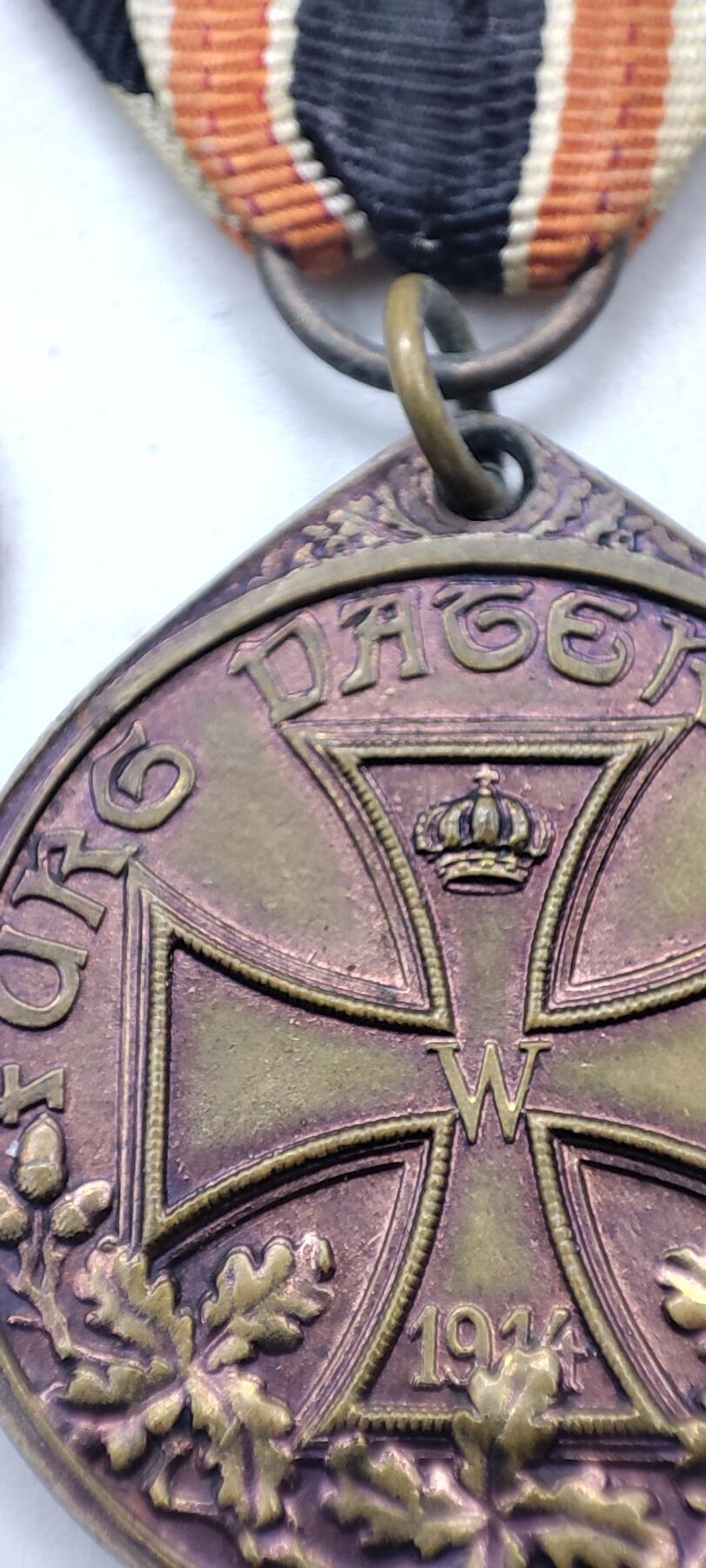 红色经典收藏拍卖专场第31期 一战 德国魏玛时期一战老兵奖章 品相非常好