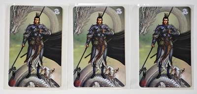 白泽拍卖卡牌手绘专场第28期（细雨生寒、寻梅闻香） 2025 独行正明小卡 3张  普卡