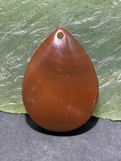 精美冻料北漂战国红玛瑙吊坠一个！ - 精美冻料北漂战国红玛瑙吊坠一个！