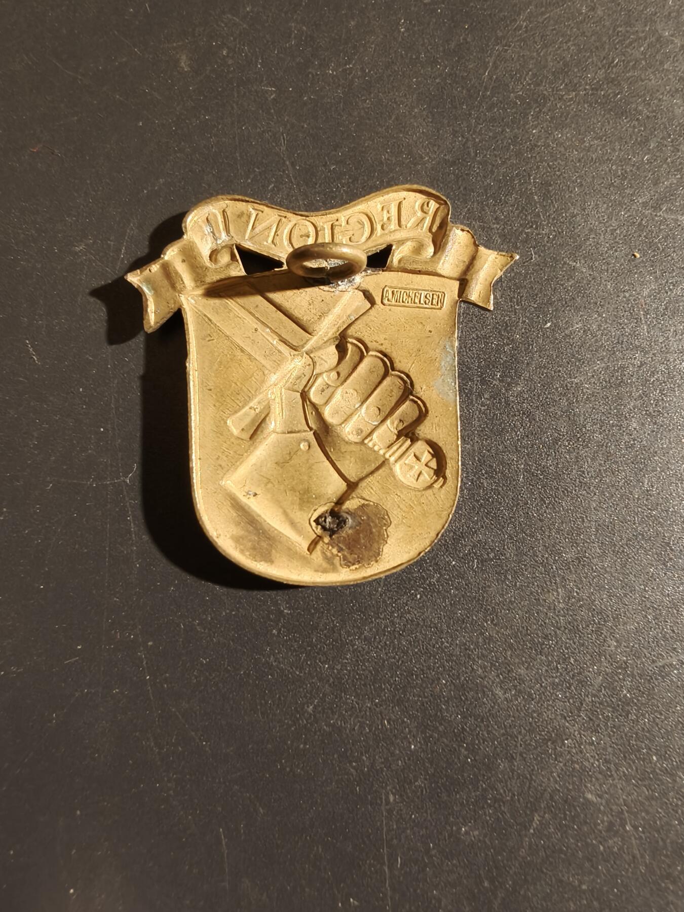 老王徽章第163期 13-15日三场连拍 16日统一发货  13、14日结束后可寄存 丹麦国民警卫队第2营帽徽