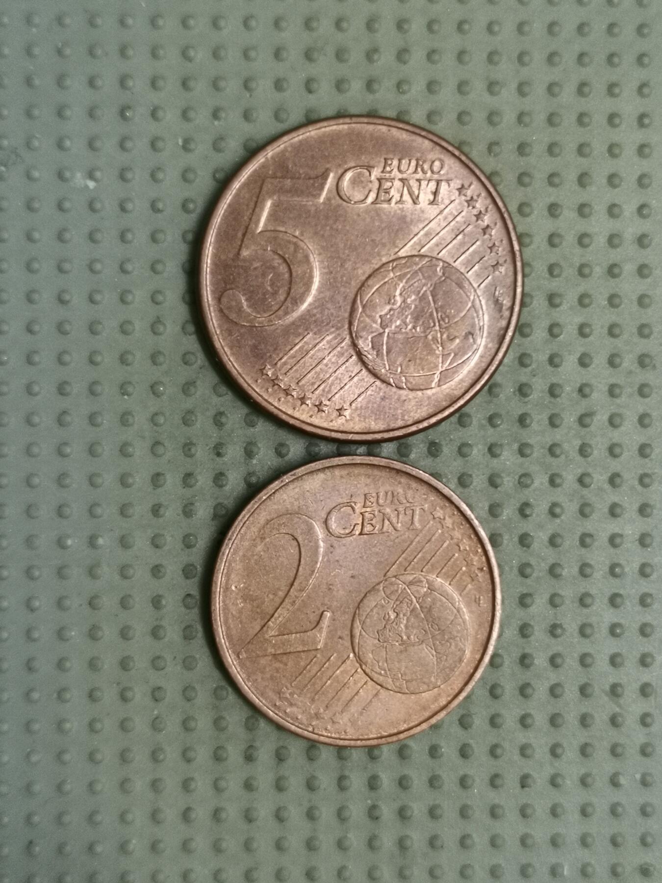 2025年第117场各国散币拍卖（总第117场） 欧分2枚