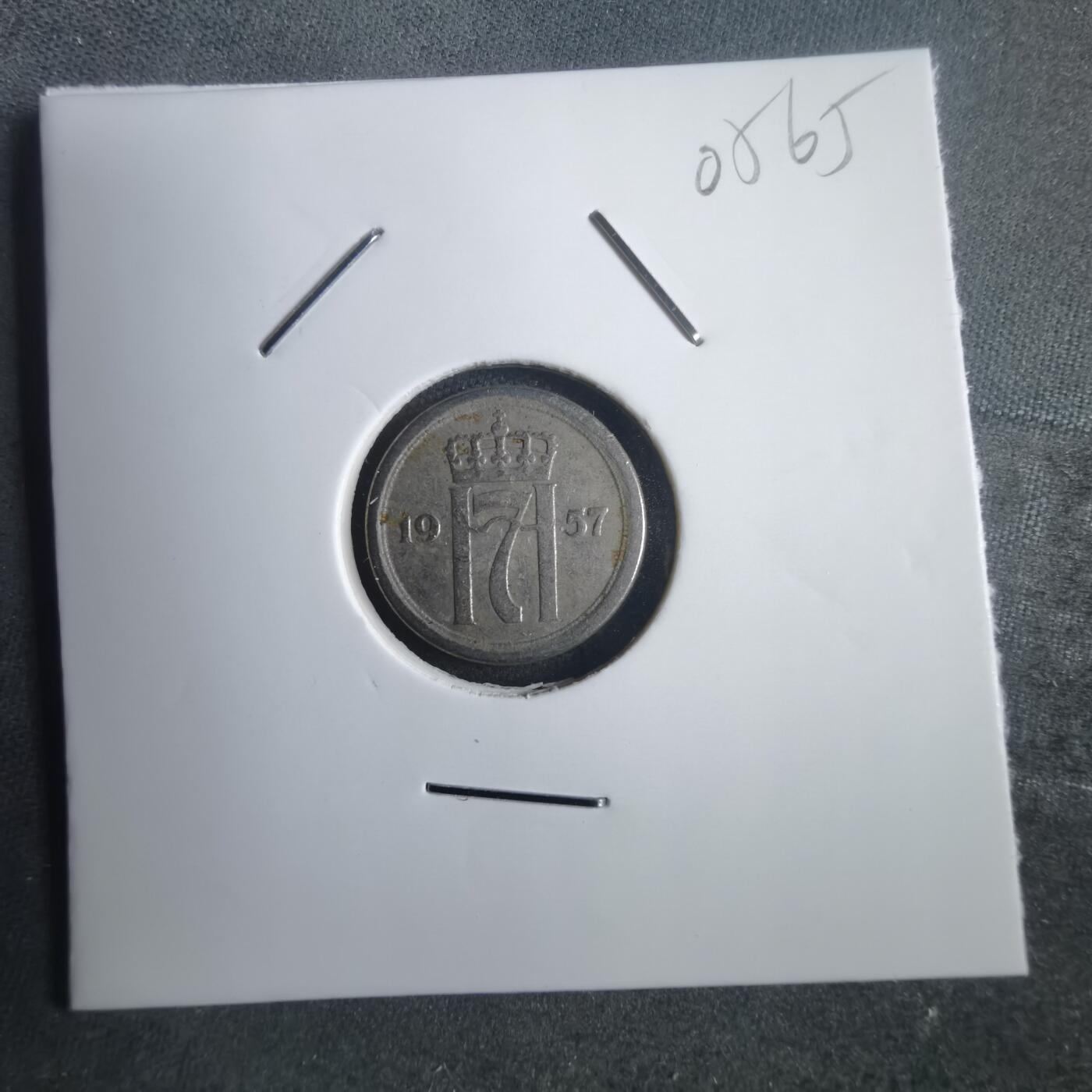 沼泽如烟--第905场 挪威1957年10欧尔