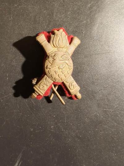 老王徽章第163期 13-15日三场连拍 16日统一发货  13、14日结束后可寄存 - 丹麦皇家炮兵帽徽