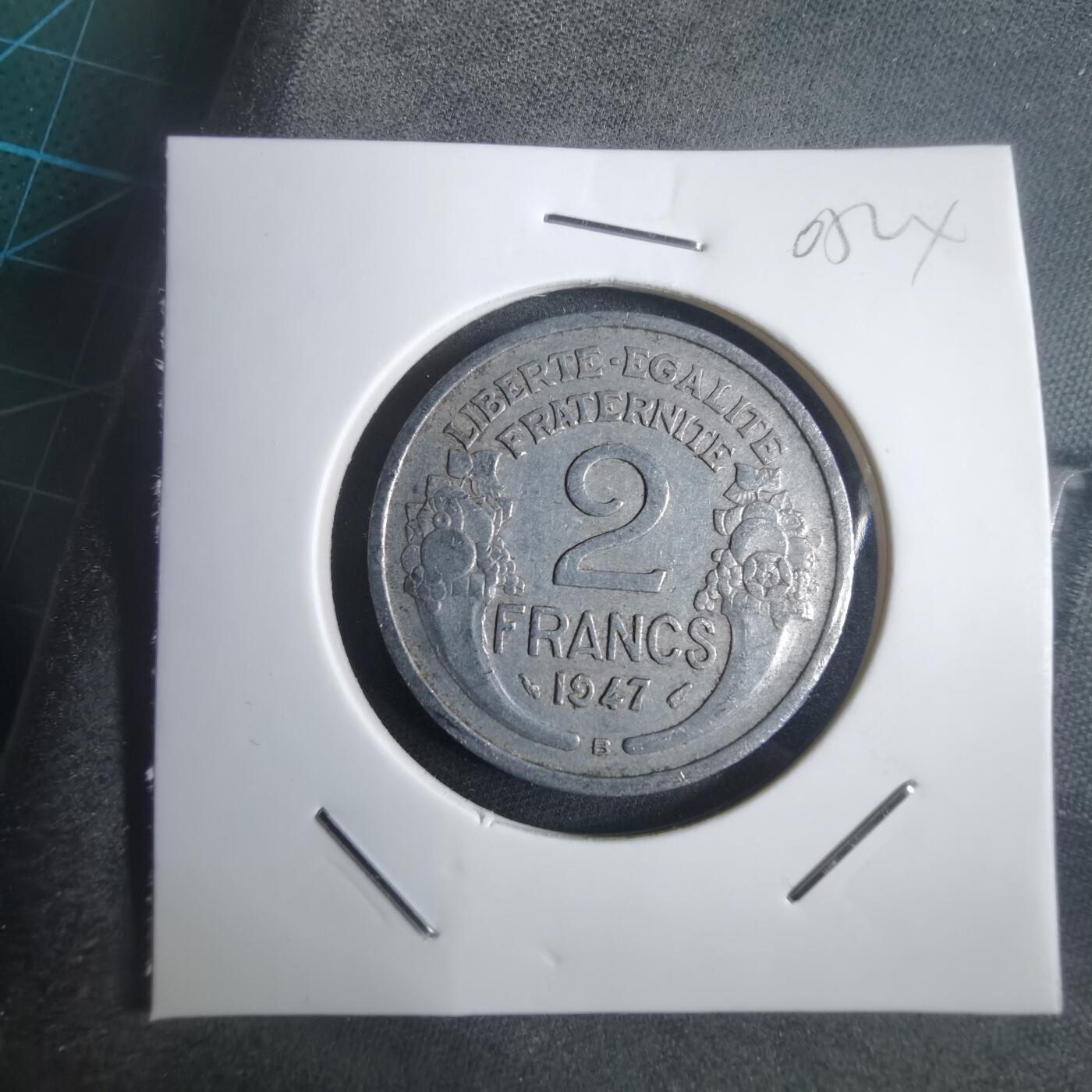 沼泽如烟--第905场 法国1947年2法郎B