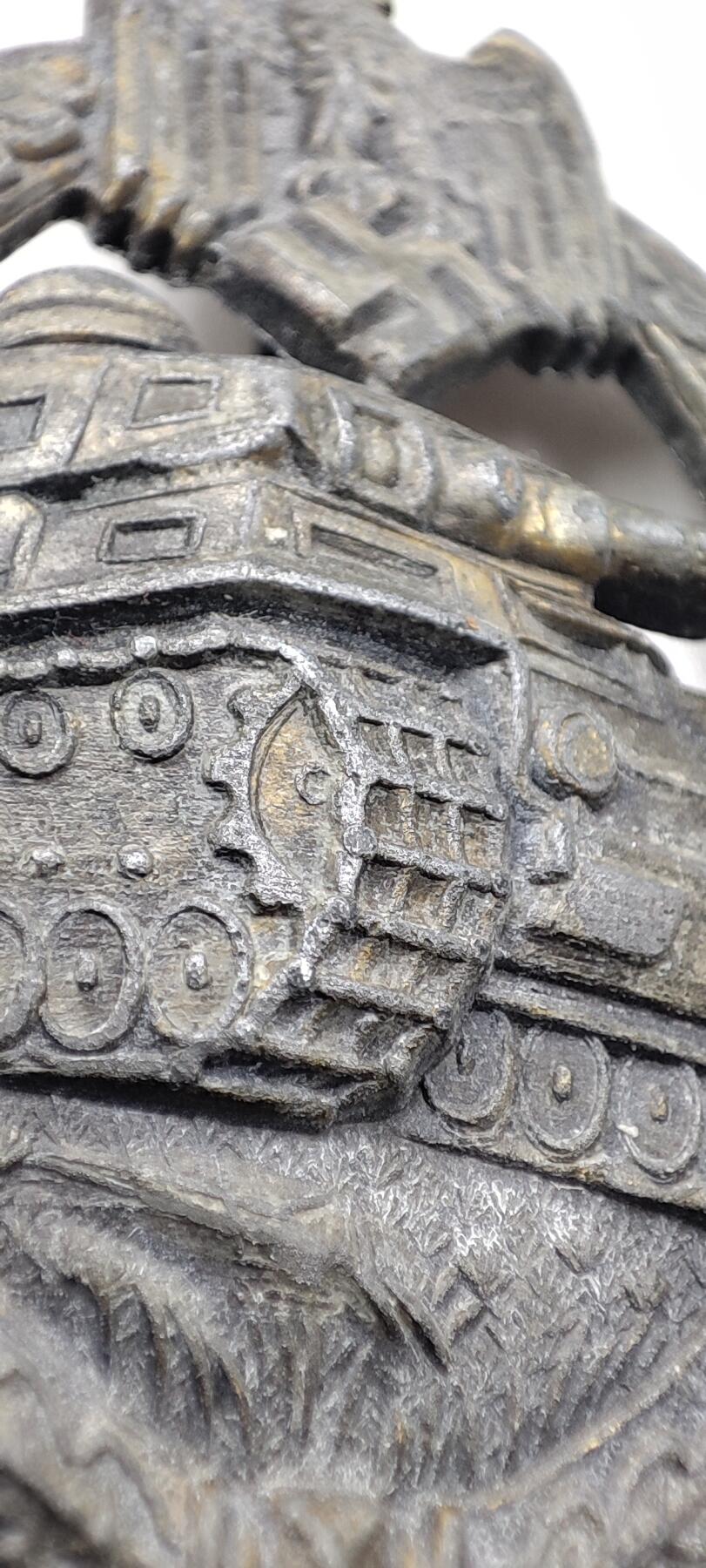 红色经典收藏拍卖专场第31期 德国1939 铜级坦克突击奖章 铸造版