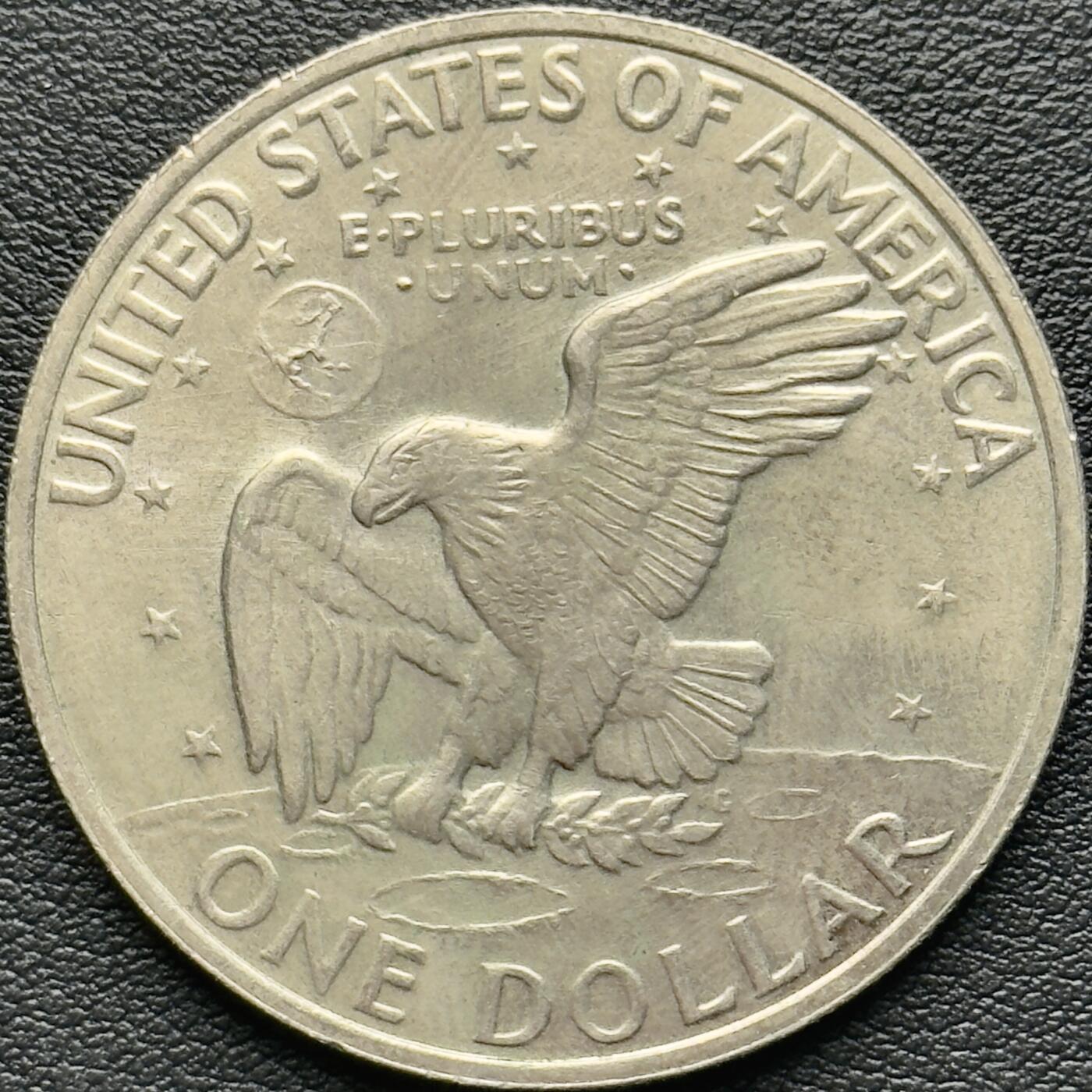 ＜小葵钱铺＞第65期·散币·银币场·满200包邮，不寄存·17号发货 美国1971年艾森豪威尔1元硬币