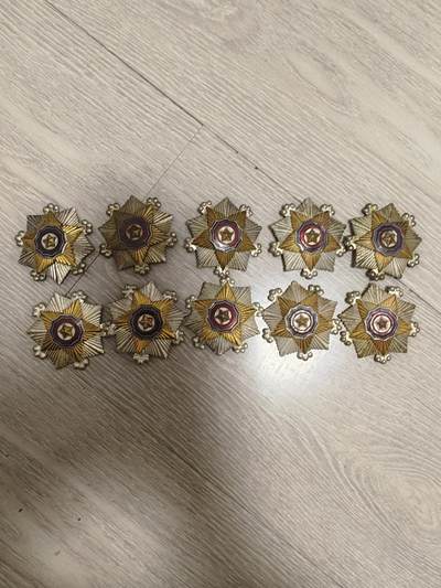 朝鲜二级章10枚 - 朝鲜二级章10枚