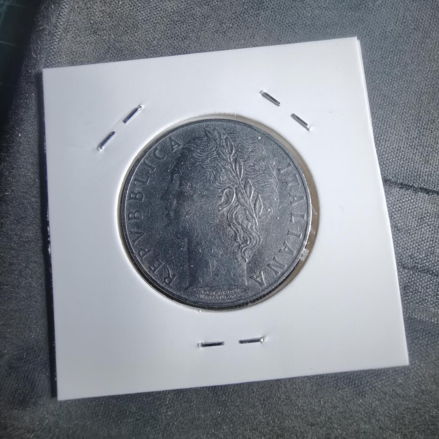 沼泽如烟--第905场 意大利1957年100里拉