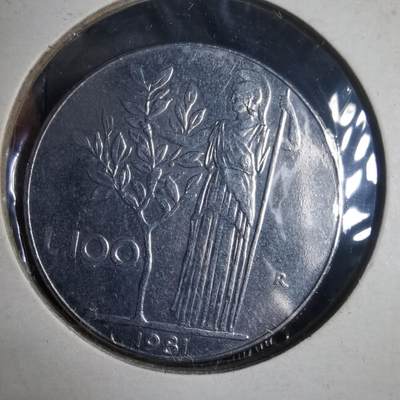 沼泽如烟--第905场 - 意大利1981年100里拉