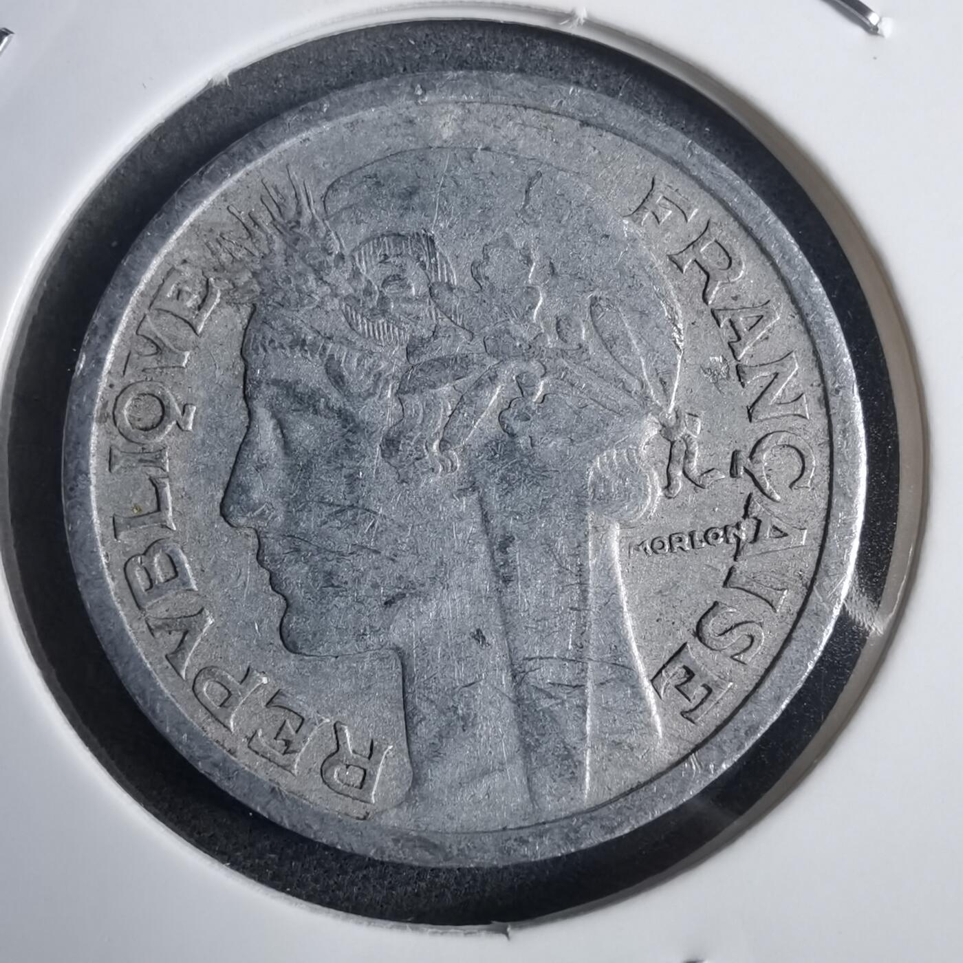 沼泽如烟--第905场 法国1947年2法郎B