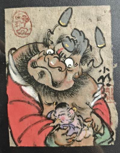 天玑星卡拍第138期《11.17周一截拍》持续收拍收评中 满赠卡需备注 - 【手绘画纸】文森特艺术工作室 钟馗 手绘纸