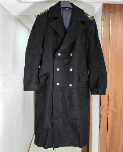 小驴勋章奖章收藏11月15日周六晚五点拍卖（珍爱和平，收藏战争，铭记历史，勿忘国耻，忠党爱国。有偿代拍，送拍规则在简介最后，参拍须阅读规则后再参拍，关系到运费包装发货时效真假辨别等关键信息，拍卖时不再发原图，看大图店主微信码在拍卖店铺介绍里） - 俄海军94/97式海军少校礼服大衣，二手原品，状况良好，有使用痕迹，衣长175cm，胸围106cm,挺大一件