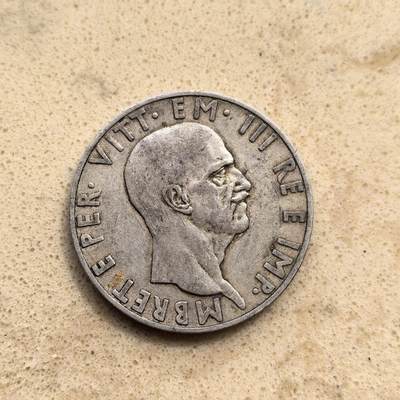 道一币馆币章第一百五十五场 - 意占阿尔巴尼亚1939年10列克银币