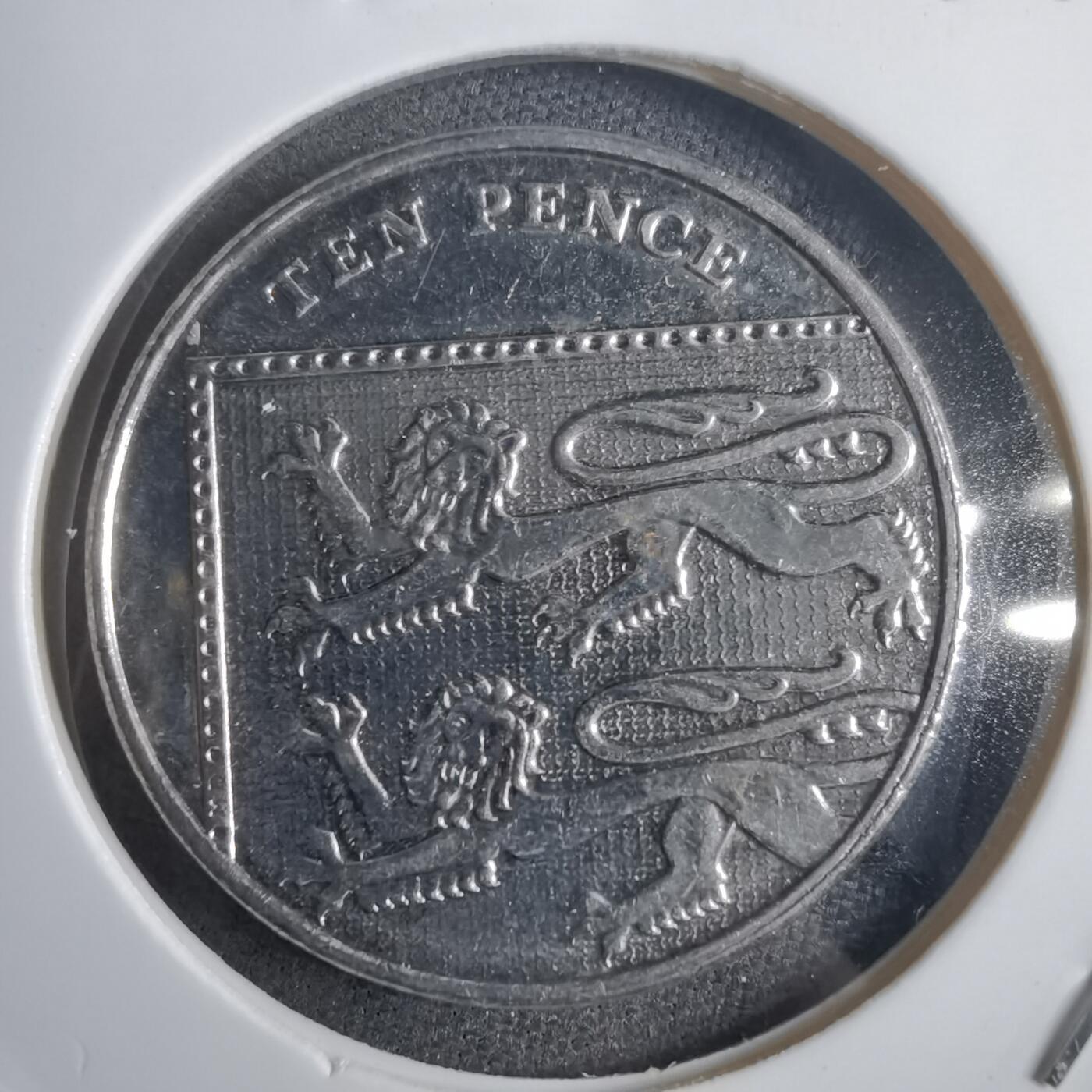 沼泽如烟--第905场 英国2014年10便士