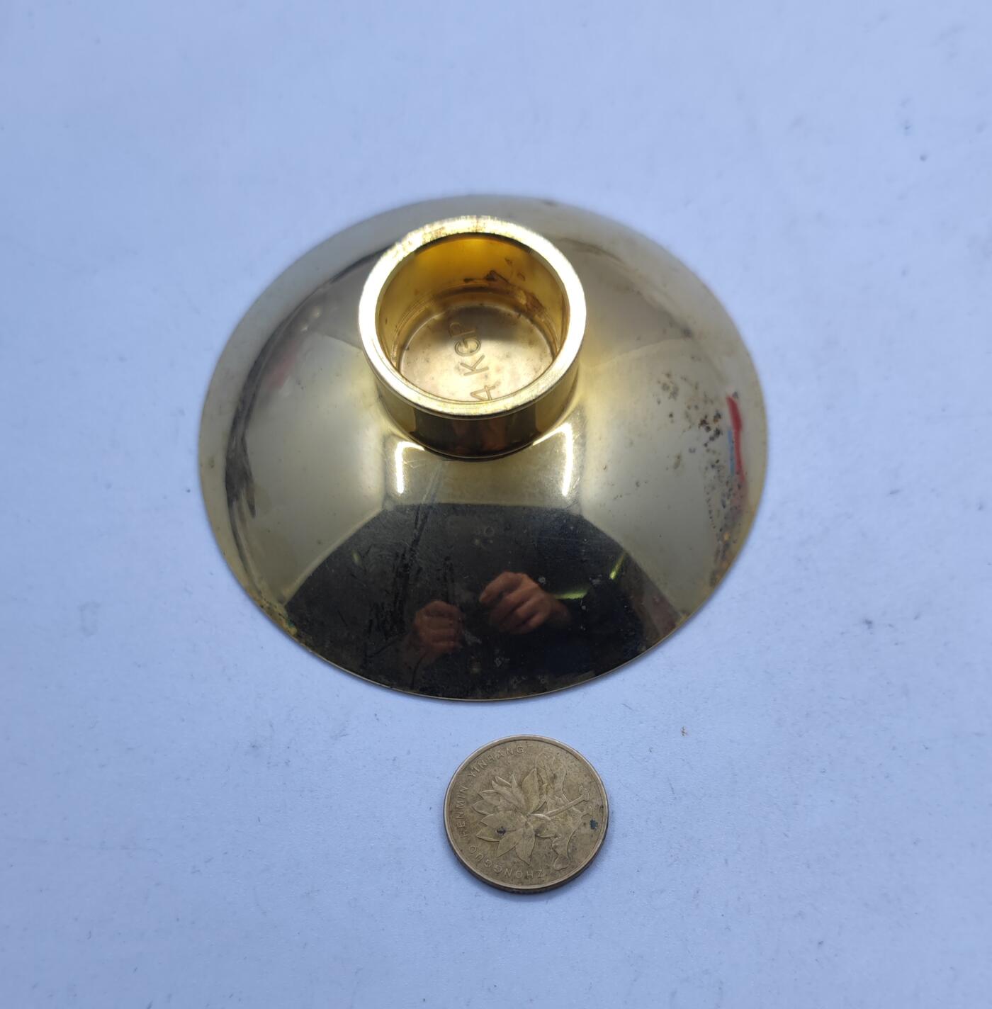 红色经典收藏拍卖专场第31期 鬼子富贵贯 24K镀金酒盏