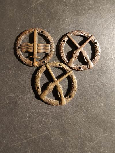 老王徽章第163期 13-15日三场连拍 16日统一发货  13、14日结束后可寄存 - 丹麦射击协会徽章一组