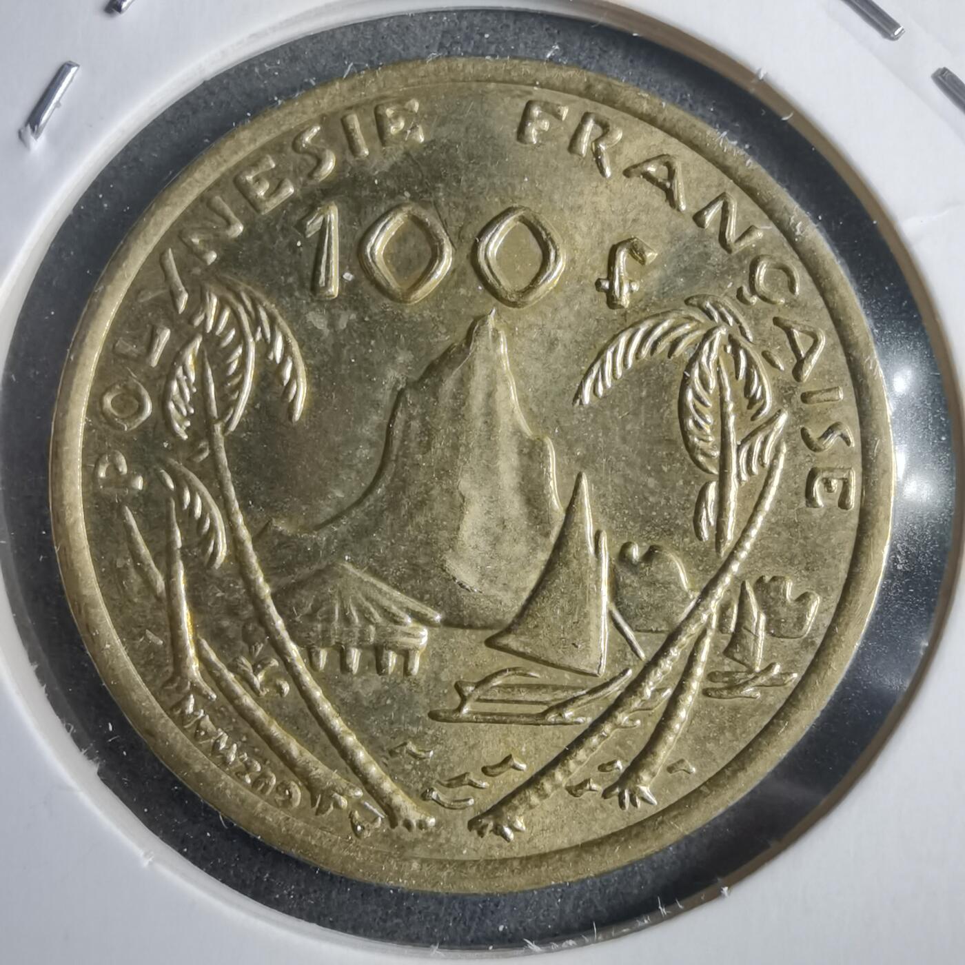 沼泽如烟--第905场 法属波利尼西亚2012年100法郎