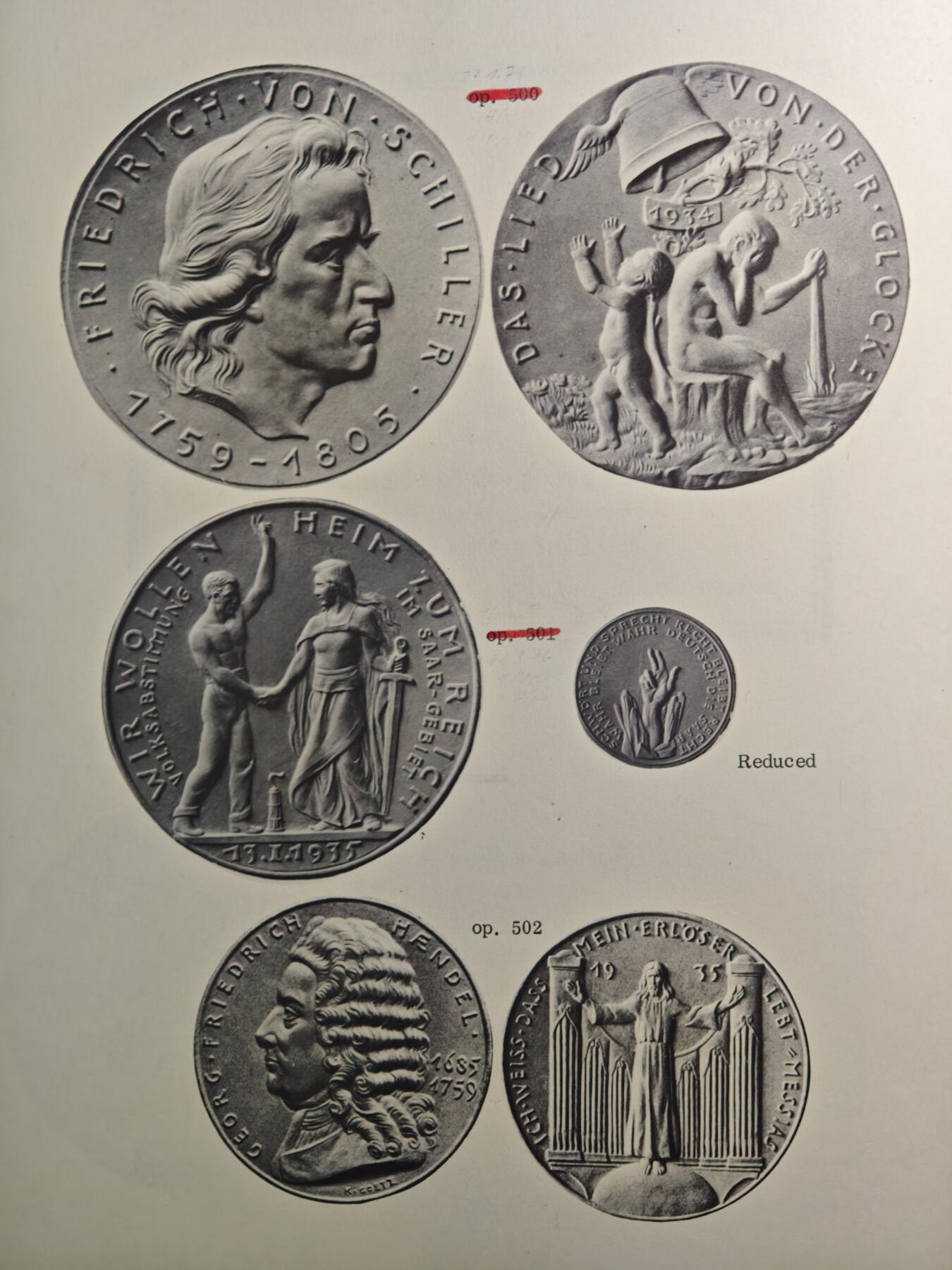 【德藏】世界币章拍卖第153期（拍品征集中~欢迎藏友联系） 97成新 绝版 1967年第一版 章牌大师卡尔歌茨-纪念章Kienast目录 作者亲笔签名版 超大开本 评级公司同款 全书约284页 布面镶嵌硬壳精装