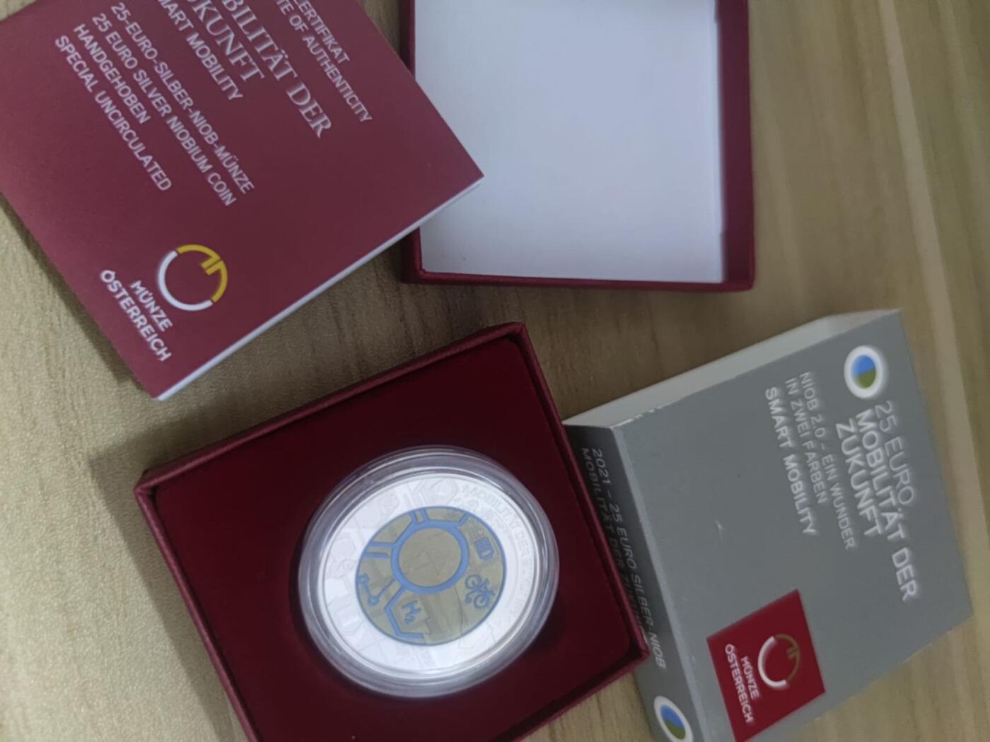 奥地利银鈮系列银币