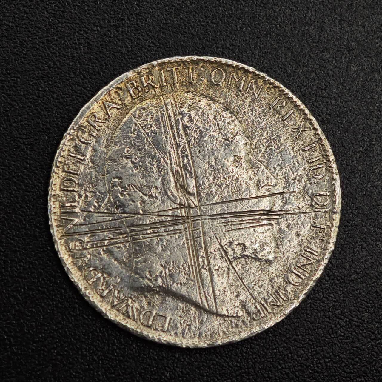 【淘币小摊】实时拍第七百九十六拍   小银币场   满百包邮可预留二周 每周一统一发货   英国1907年爱德华七世6便士银币