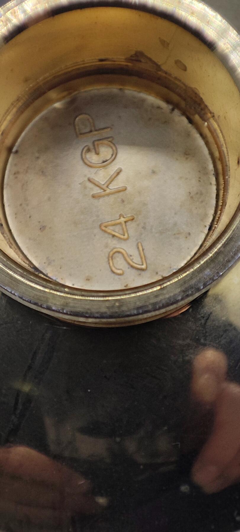 红色经典收藏拍卖专场第31期 鬼子富贵贯 24K镀金酒盏