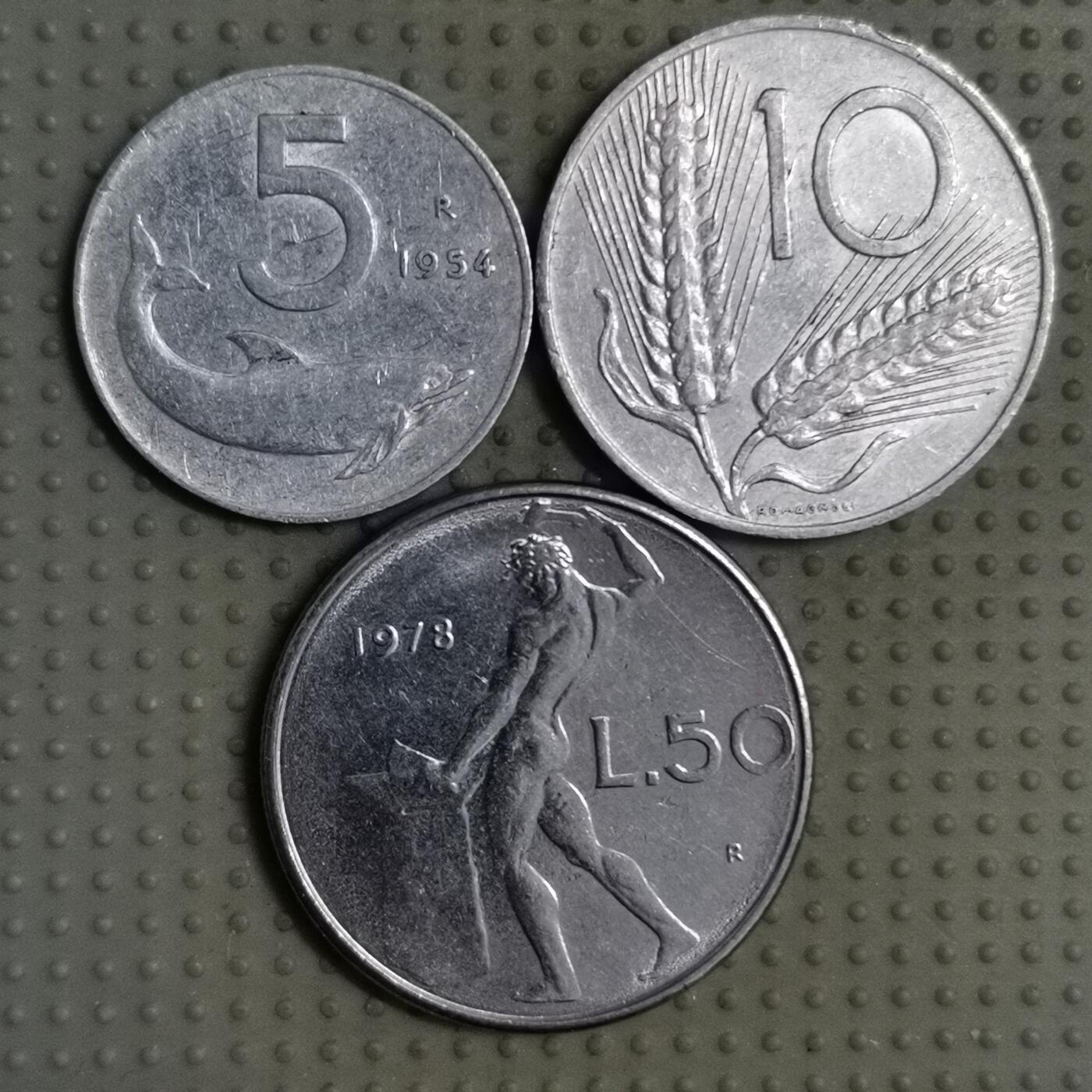 2025年第117场各国散币拍卖（总第117场） 意大利3枚