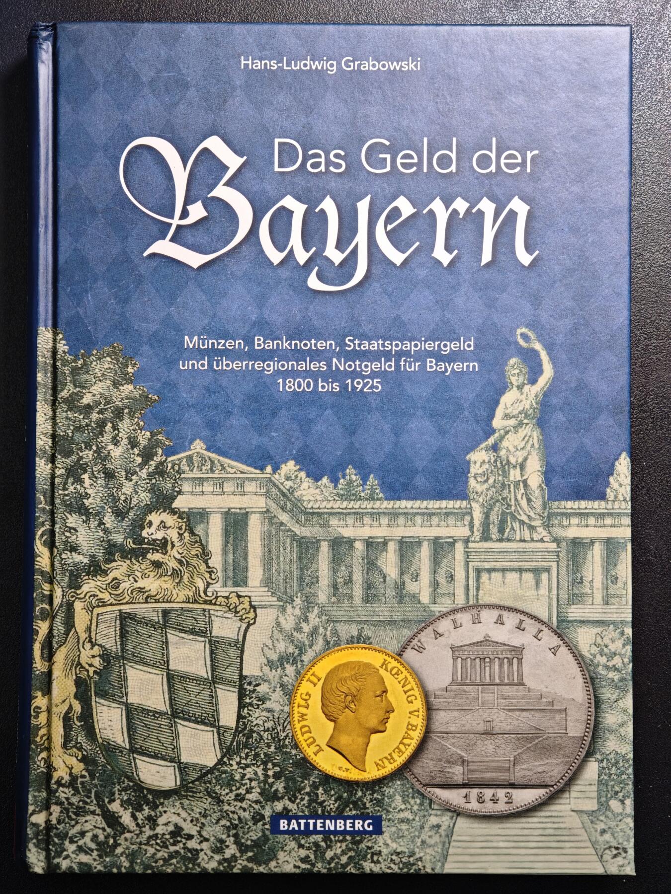 【德藏】世界币章拍卖第153期（拍品征集中~欢迎藏友联系） 全新 巴伐利亚1800-1925钱币目录 硬壳精装 全彩铜版纸印刷