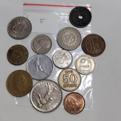 PCAI钱币17-605 外国硬币小专场 - 外国硬币一组  5