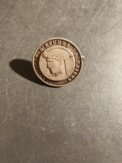 老王徽章第163期 13-15日三场连拍 16日统一发货  13、14日结束后可寄存 - 法国玛丽安娜头像小学毕业证章