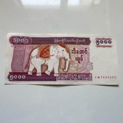 🌹外币初藏🌹🐯2025年第128场  每周二四六晚8️⃣点 接代拍 - 缅甸2009年白象¥5000 a