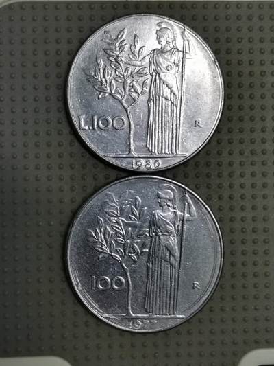 2025年第117场各国散币拍卖（总第117场） - 意大利100里拉2枚