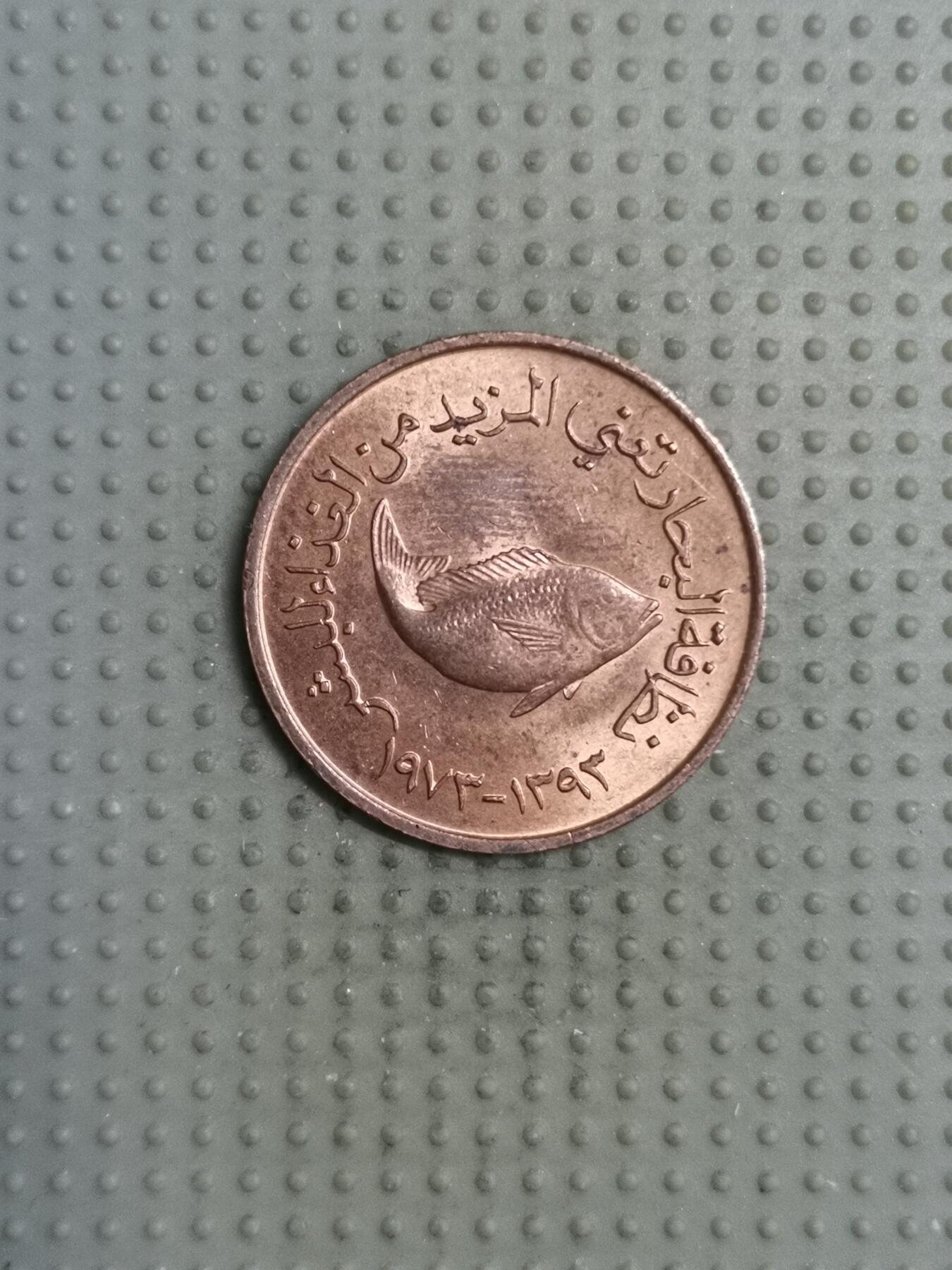 2025年第117场各国散币拍卖（总第117场） 阿联酋1973年5费尔