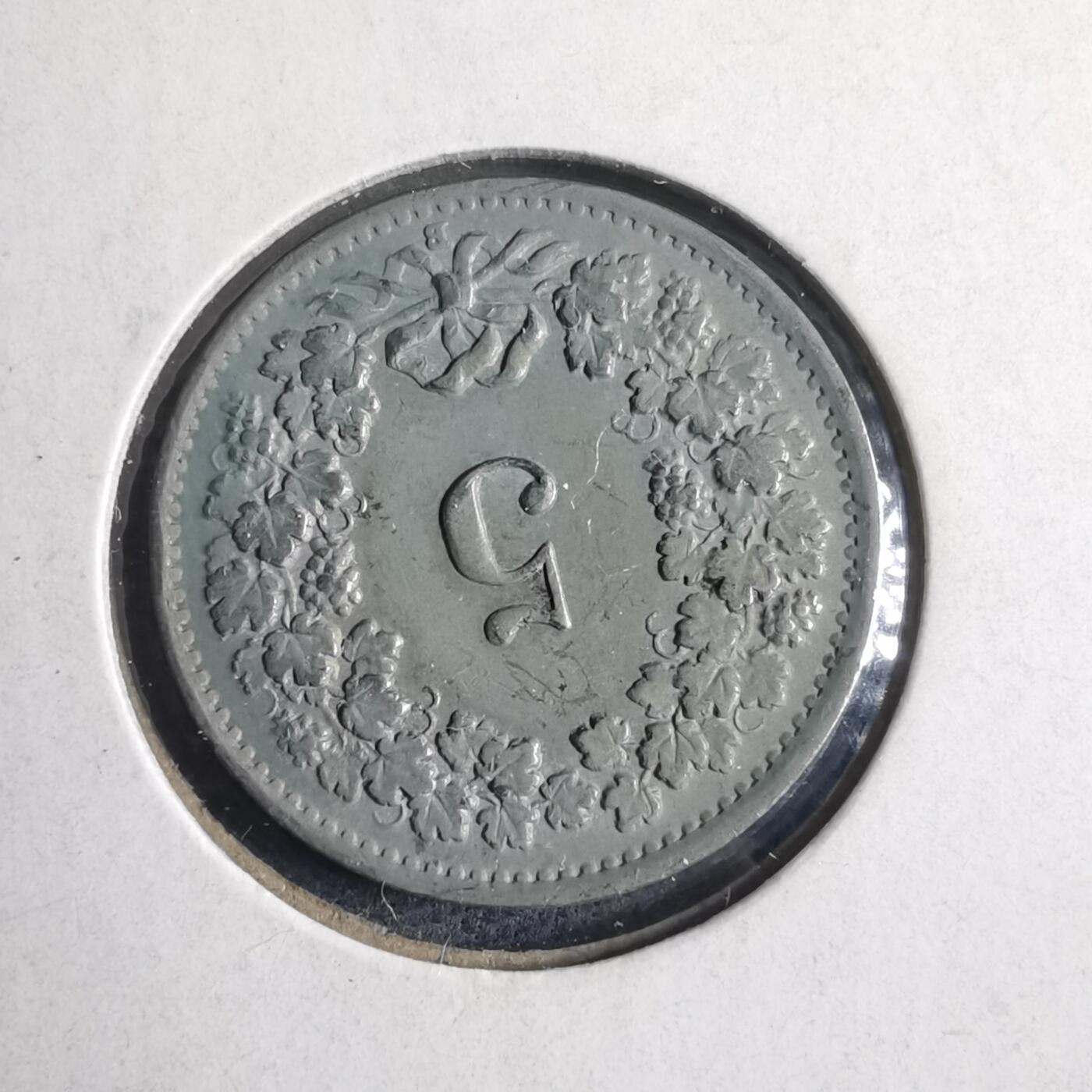 沼泽如烟--第905场 瑞士1944年五分