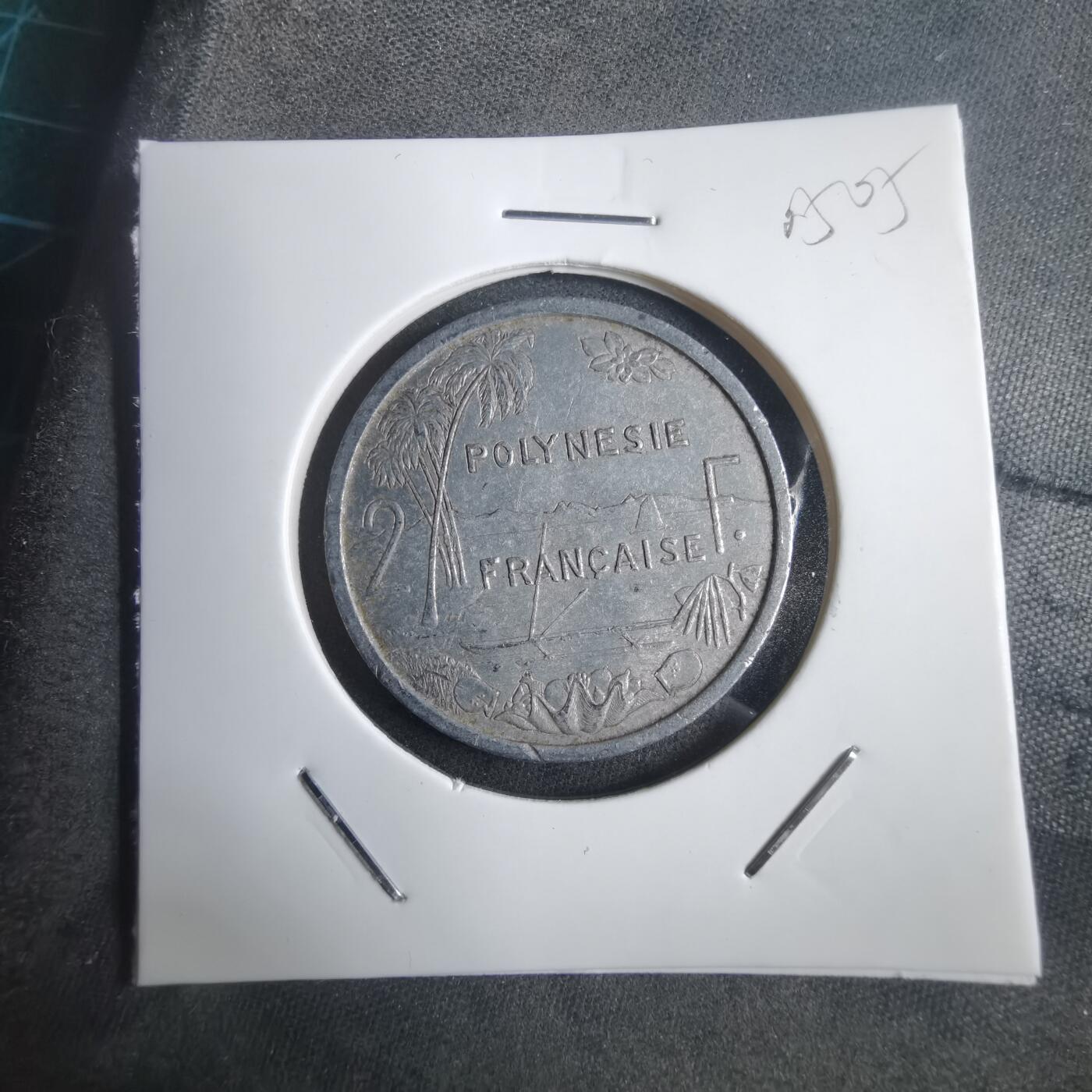 沼泽如烟--第905场 法属波利尼西亚1965年2法郎