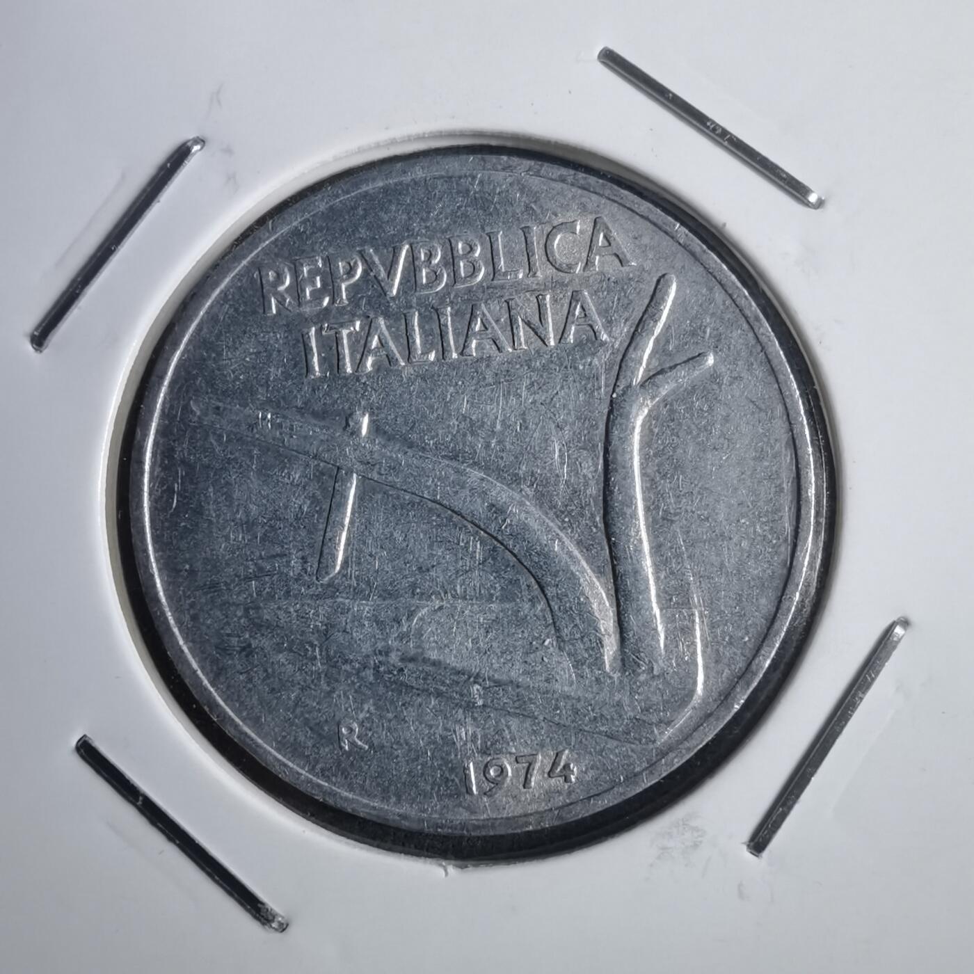 沼泽如烟--第905场 意大利1974年10里拉