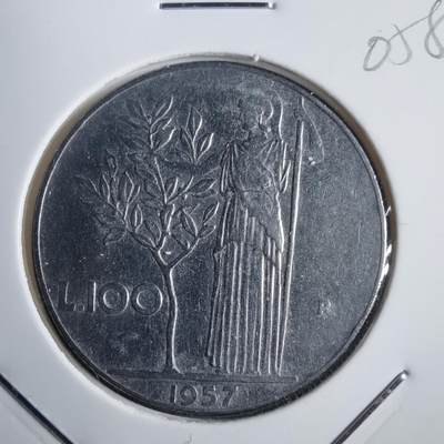 沼泽如烟--第905场 - 意大利1957年100里拉