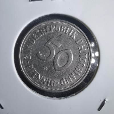 沼泽如烟--第905场 - 德国1950年50芬尼